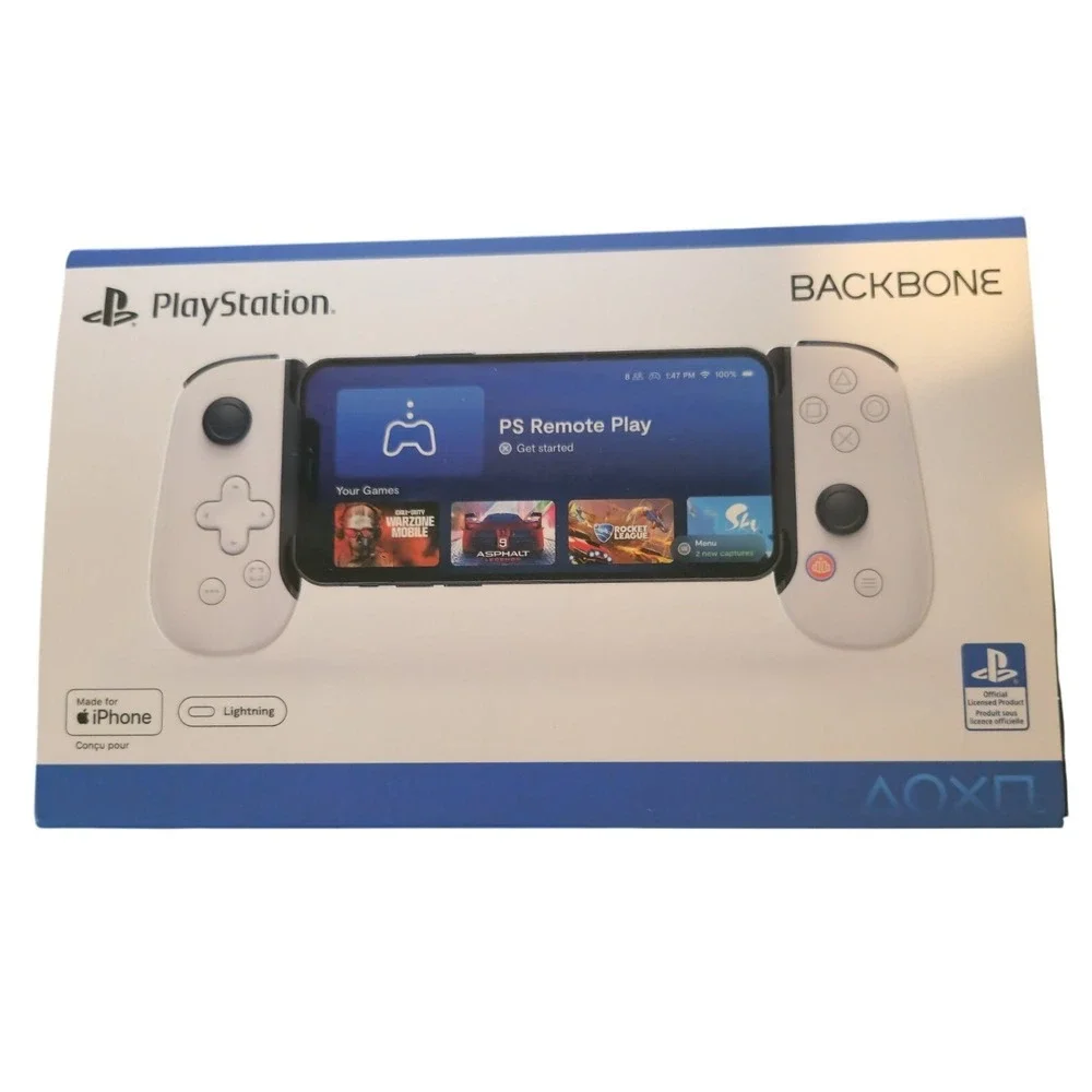 Backbone One BB-02-W-S v4 White PlayStation Mobile Gaming Controller For‎ iPhone